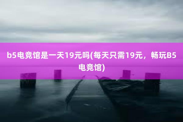 b5电竞馆是一天19元吗(每天只需19元，畅玩B5电竞馆)